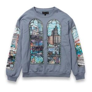 Who Decides War Politics As Usual Crewneck Sweater sz Medium